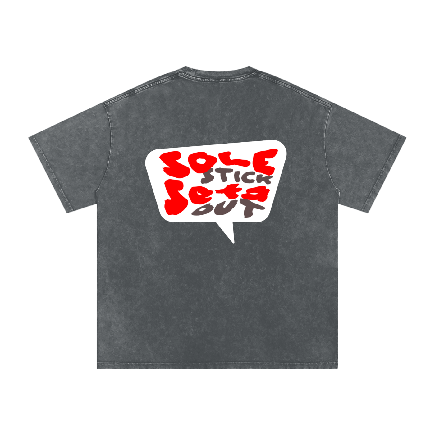 Snow Washed Oversized T-Shirt