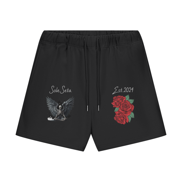 Streetwear Unisex Heavyweight Fleece Loose Fit Shorts